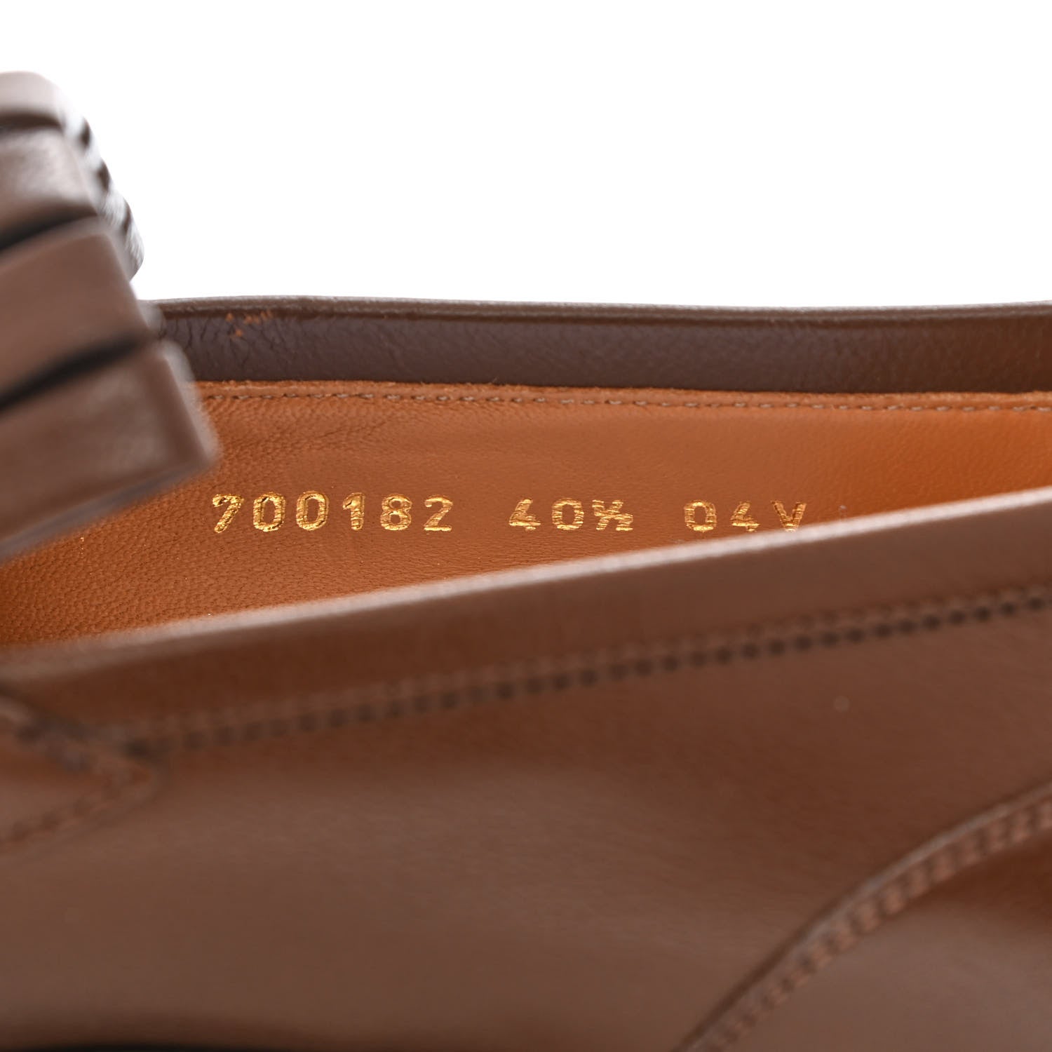 Gucci Calfskin Web Horsebit Loafers 40.5 Brown Sugar 7 of 12