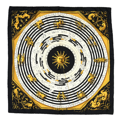 Hermes Silk Dies Et Hore Scarf 90 1 of 4