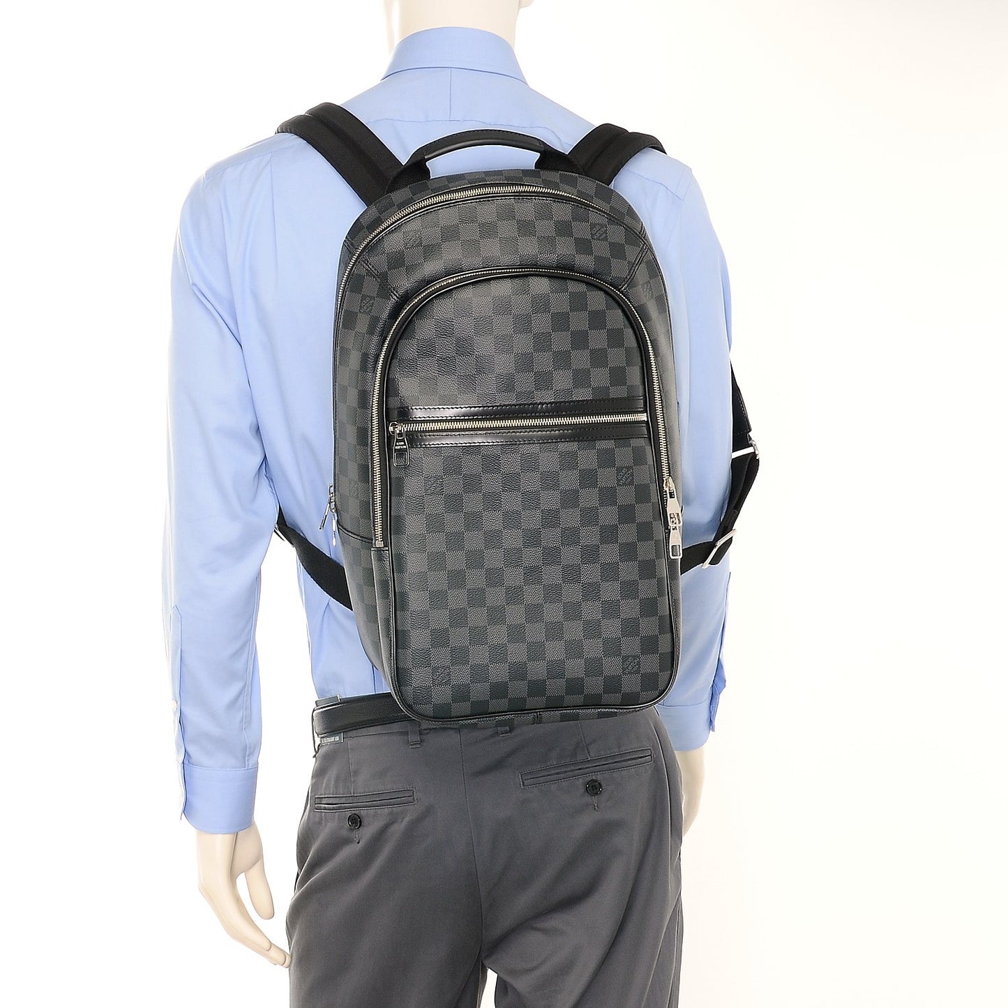 Damier Graphite Michael Backpack