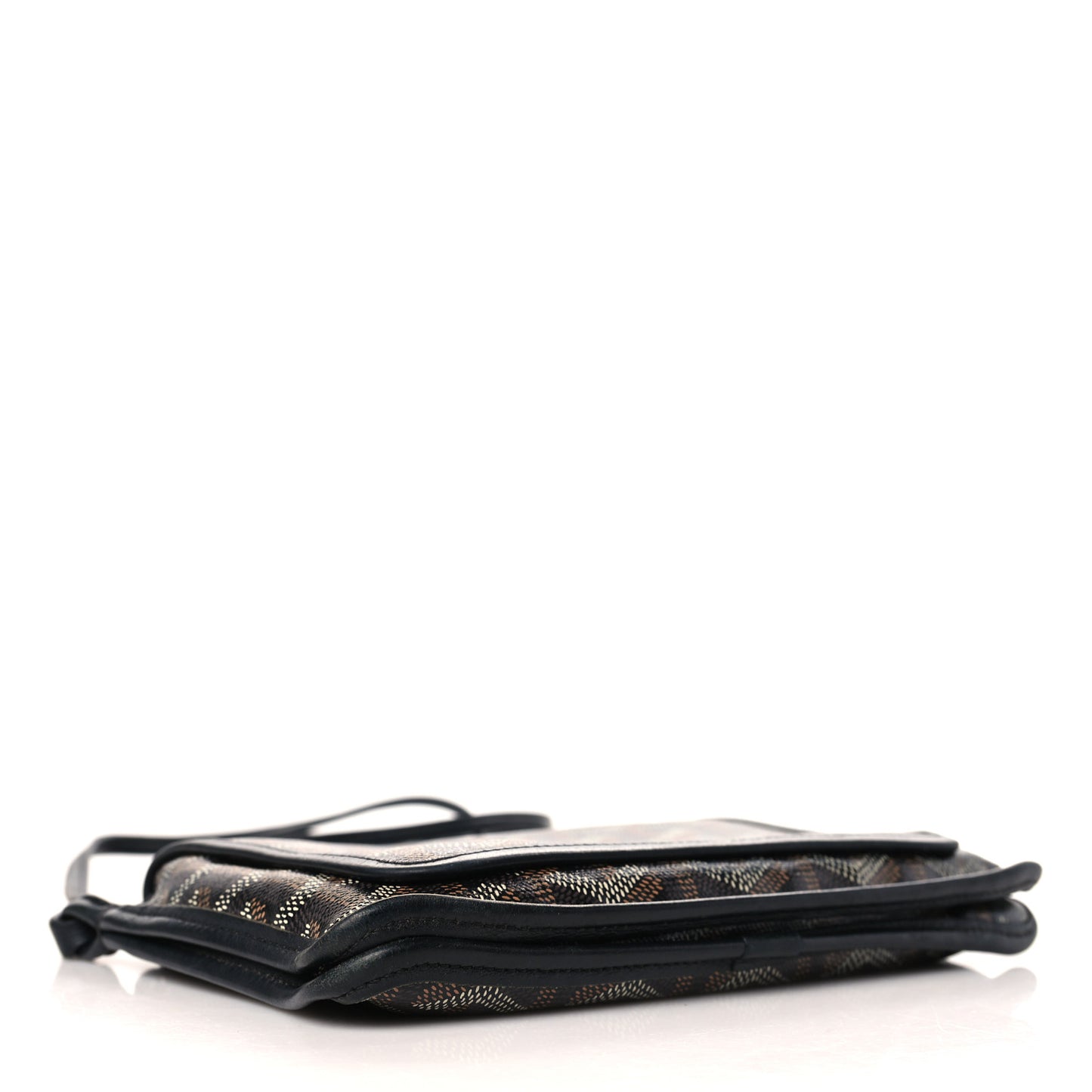 Goyardine Plumet Wallet Clutch Black