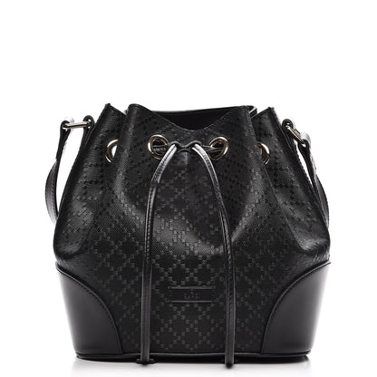 Gucci Bright Diamante Small Bucket Bag Black 1 of 10