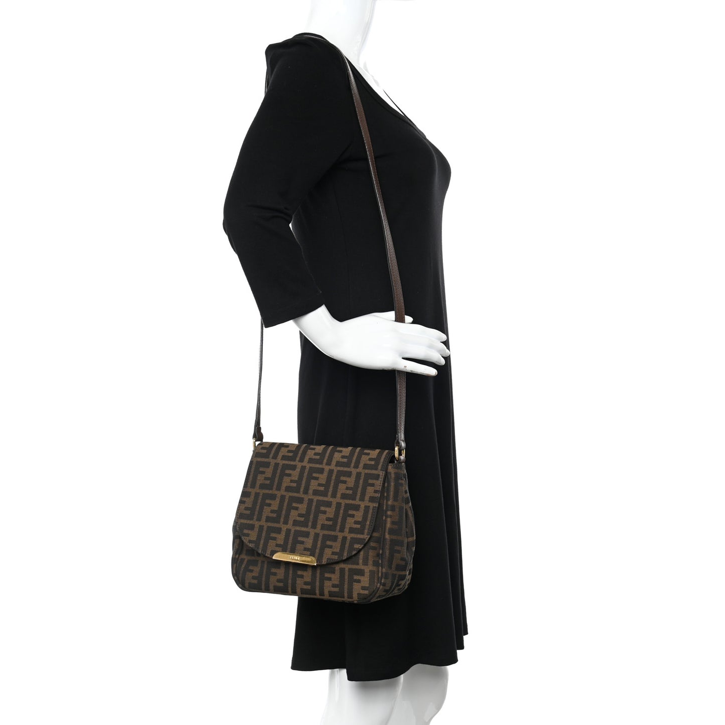 Zucca Vitello Artic Small Messenger Bag Tobacco Castagna