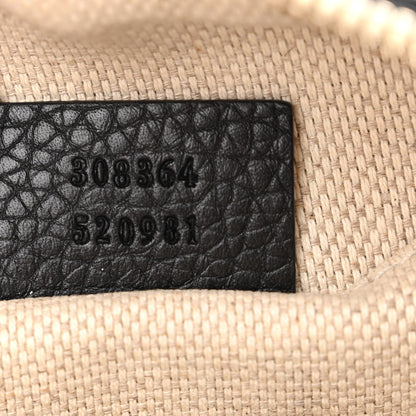 Gucci Pebbled Calfskin Small Soho Disco Bag Black 7 of 11