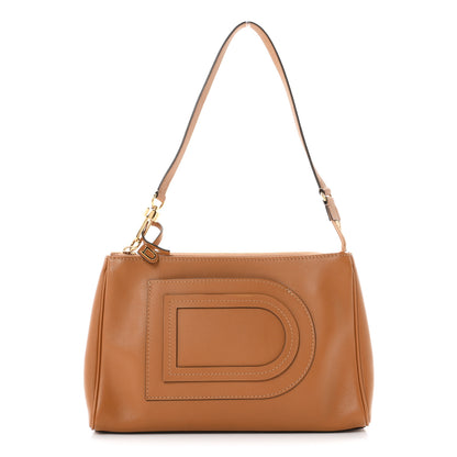 Delvaux Calfskin Louise Pochette Camel 1 of 10
