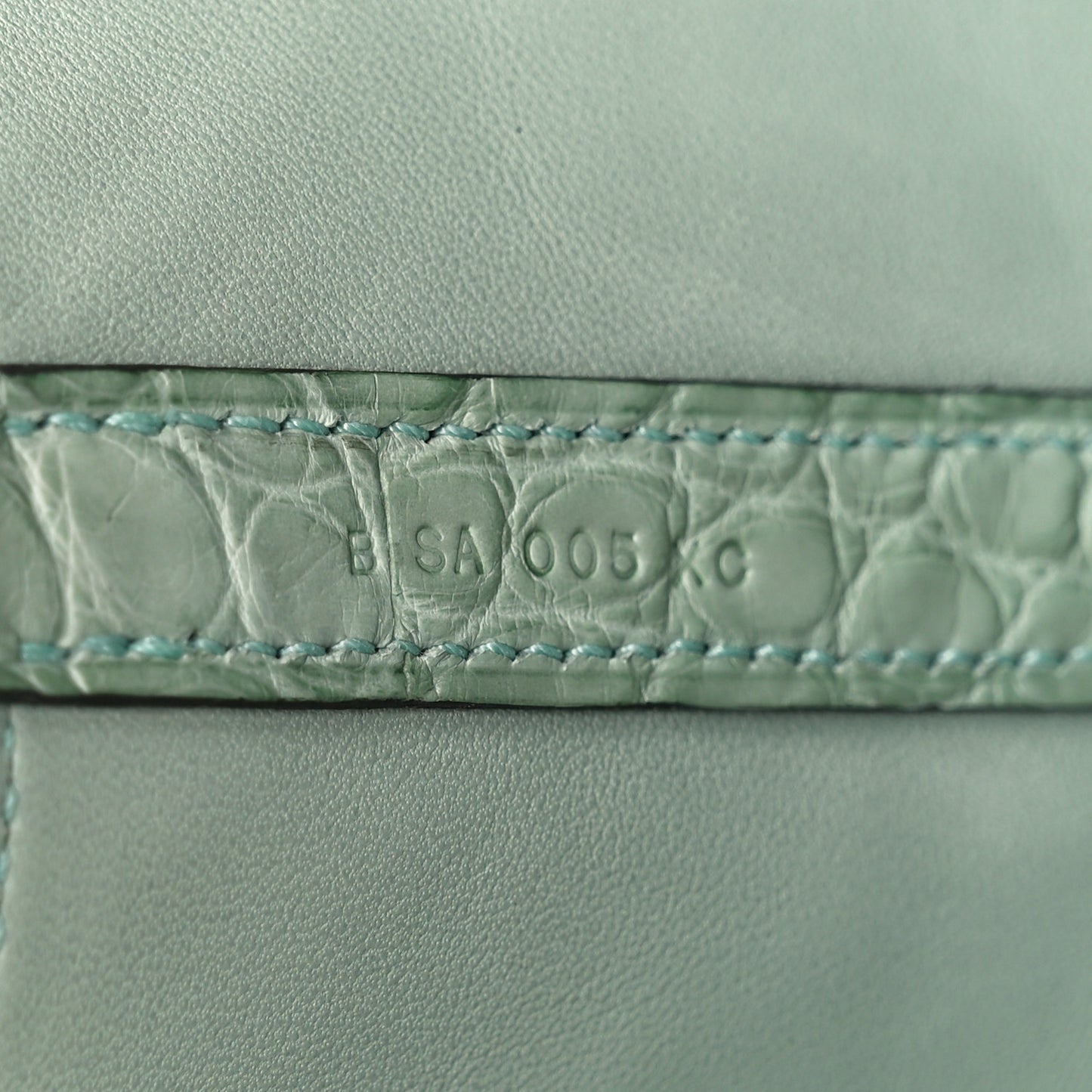 Matte Alligator Picotin Lock 18