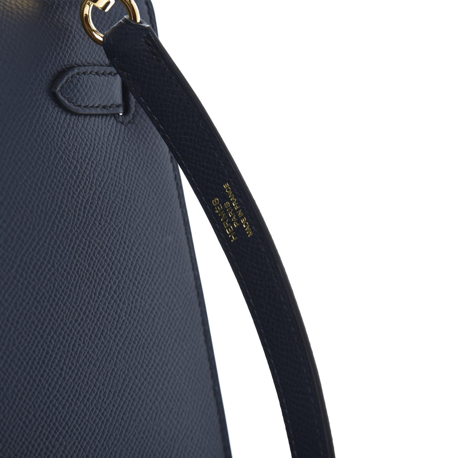Hermes Epsom Kelly Sellier 25 Bleu Indigo 10 of 15