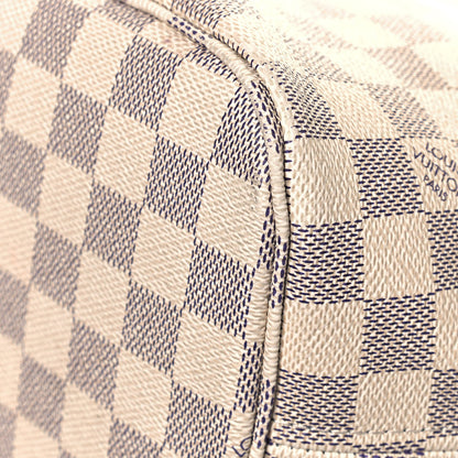 Louis Vuitton Damier Azur Neo Neverfull MM Rose Ballerine 11 of 18