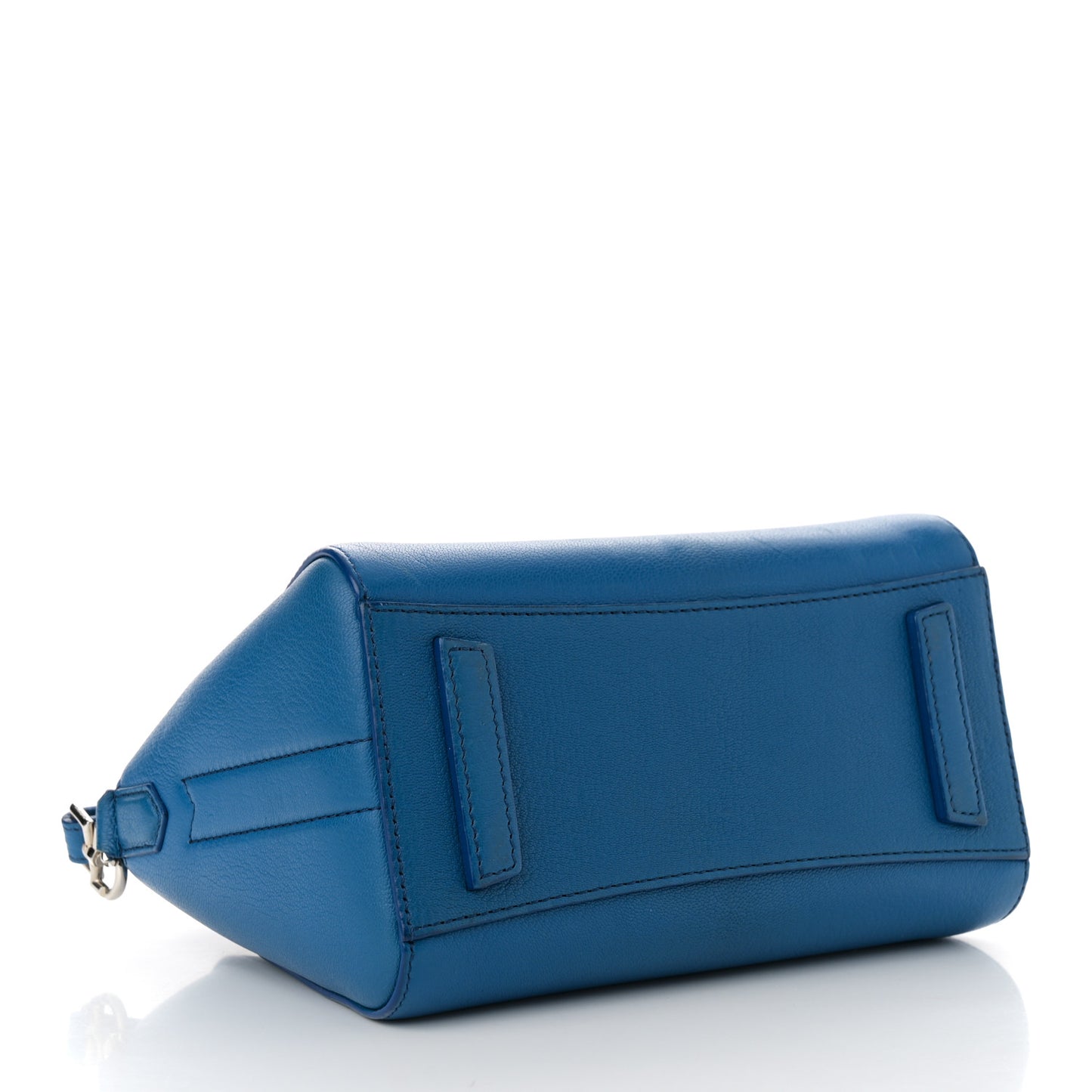 Sugar Goatskin Mini Antigona Persian Blue