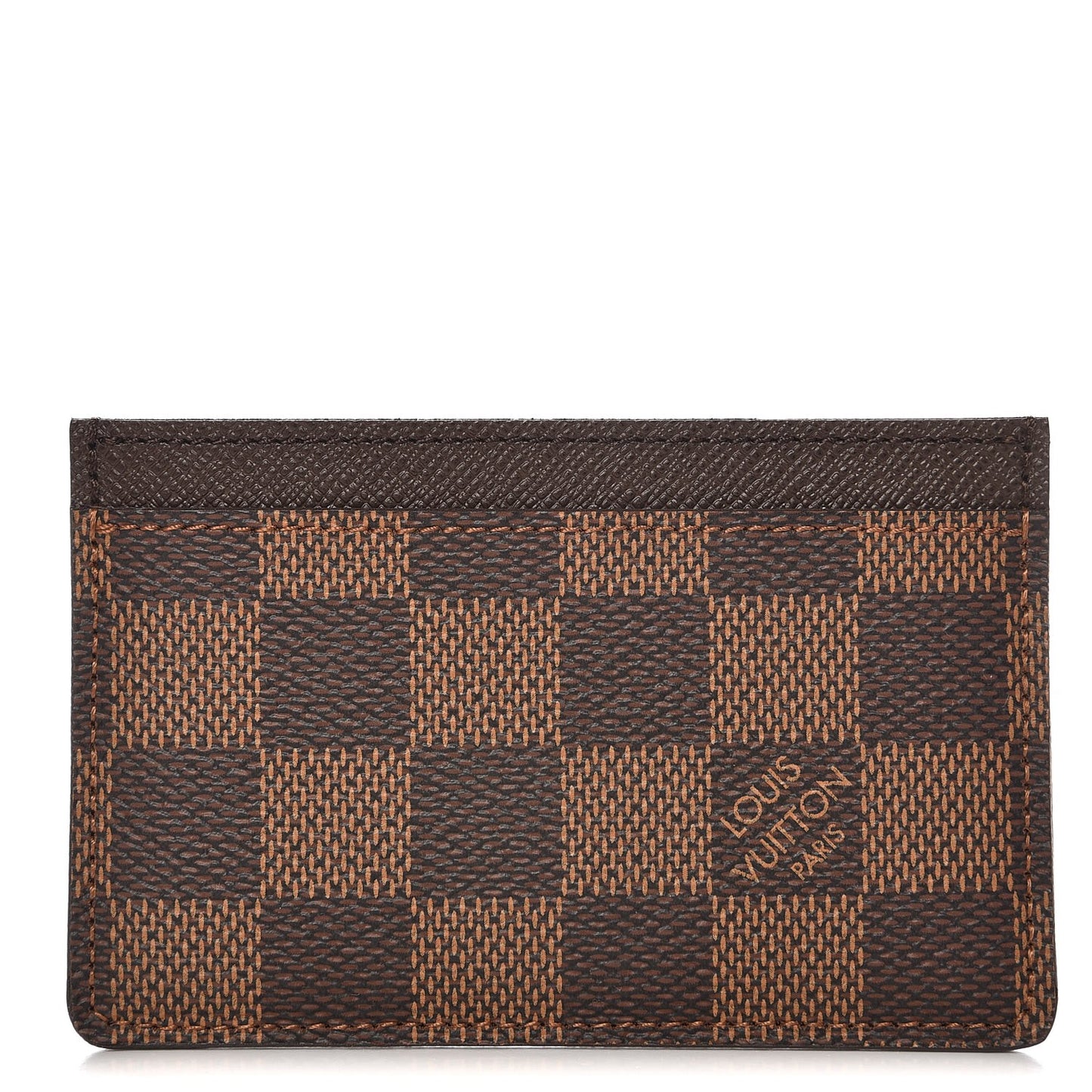 Damier Ebene Simple Card Holder