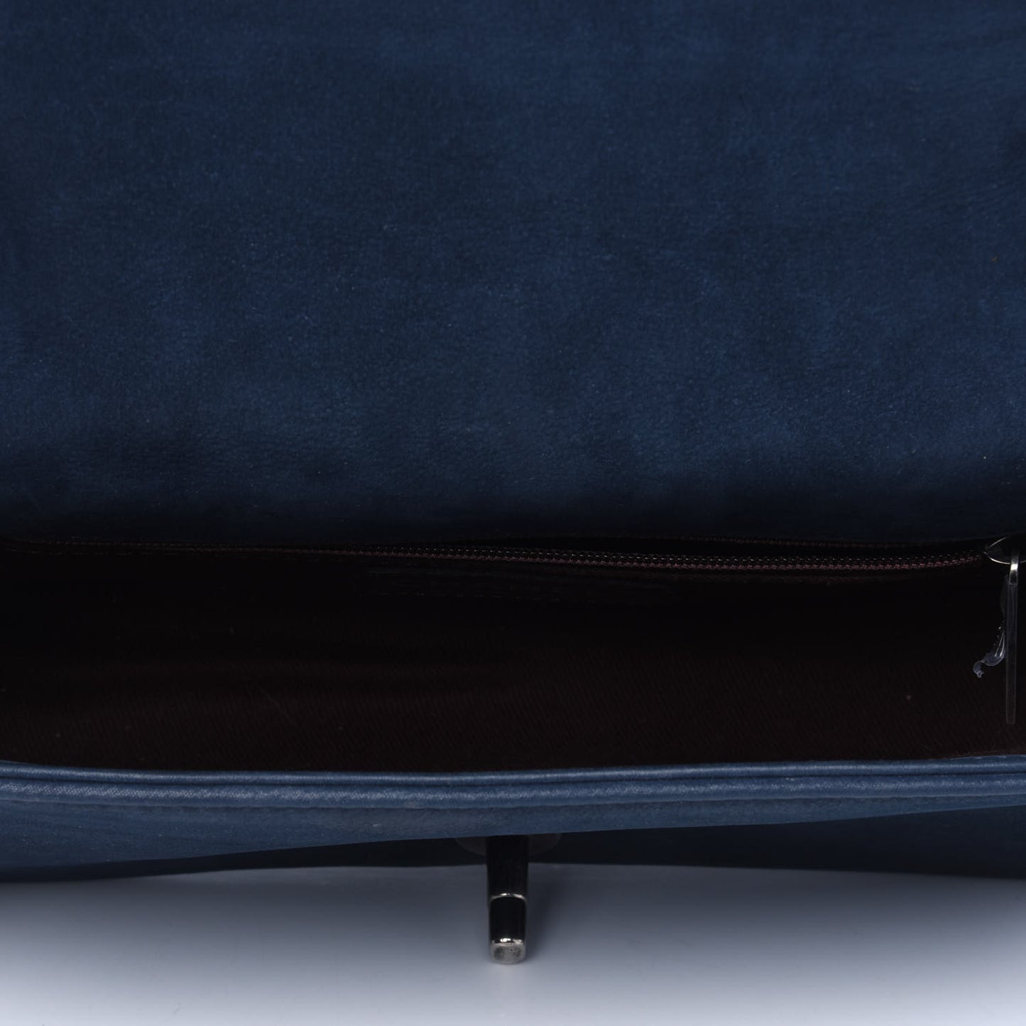 Calfskin Diamond Embossed New Chic Flap Blue