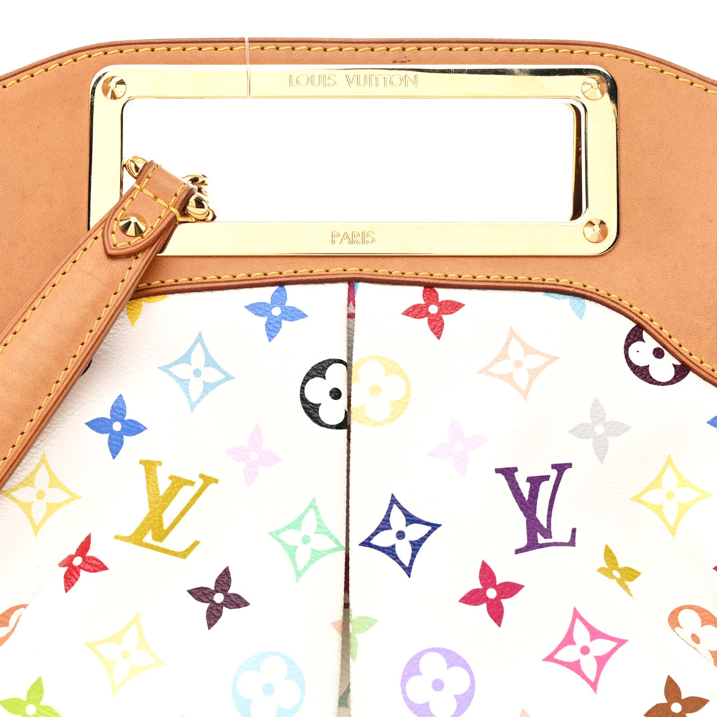 Monogram Multicolor Judy MM White