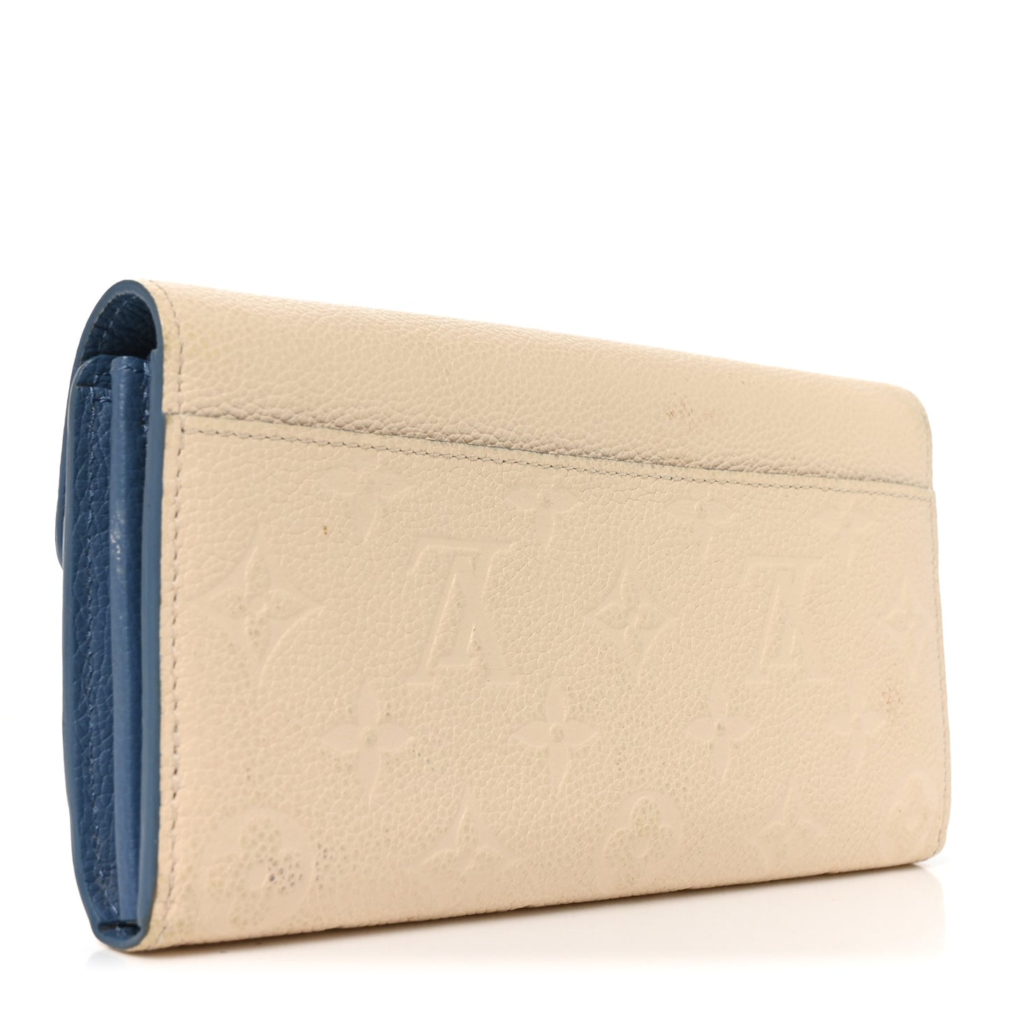 Empreinte Sarah Wallet NM Creme Blue Jean