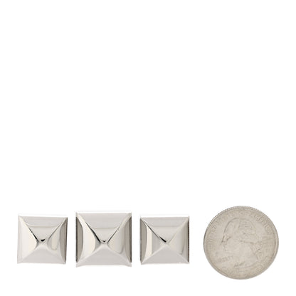 Hermes Palladium Medor Scarf Rings 2 of 4