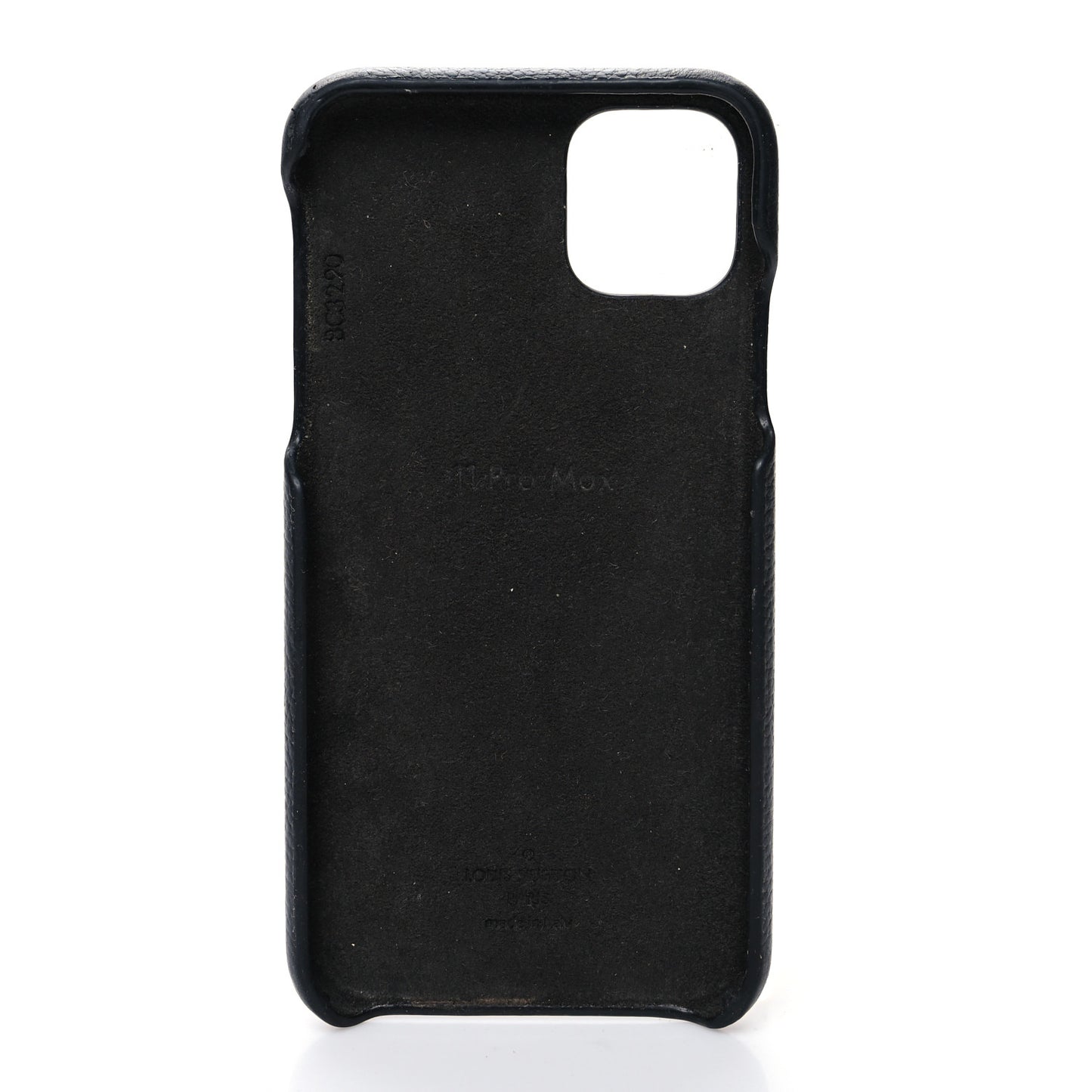 Monogram iPhone 11 Pro Max Bumper Black