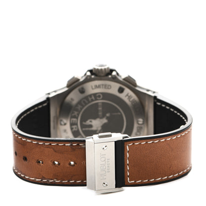 Hublot Titanium Ceramic Calfskin 44mm "Chukker" Big Bang Automatic Watch Brown 317.NM.1137.VR 3 of 5