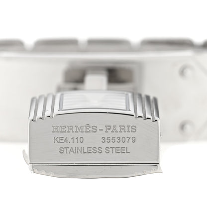 Hermes Stainless Steel 16mm Kelly Quartz Watch 4 of 6