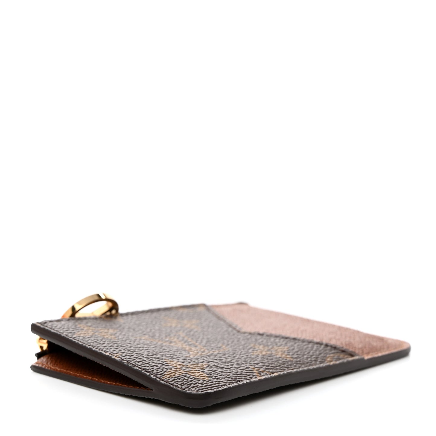 Monogram Zipped Romy Card Holder