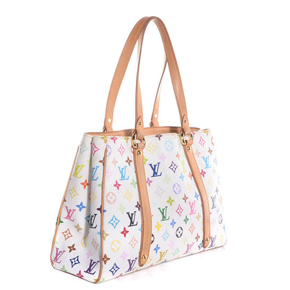 Louis Vuitton Monogram Multicolor Aurelia MM White 3 of 7
