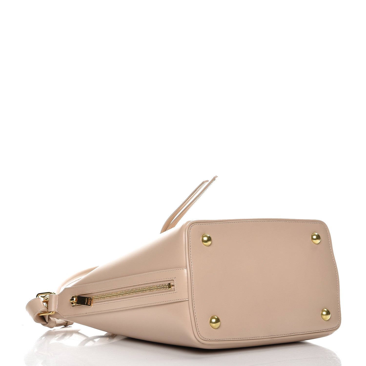 Saint Laurent Calfskin Medium Emmanuelle Bucket Bag Nude Powder 5 of 7