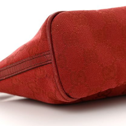 Gucci Monogram Boat Pochette Red 9 of 13