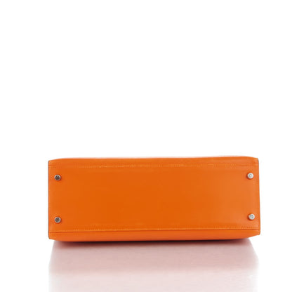 Hermes Box Kelly Sellier 32 Orange 6 of 28