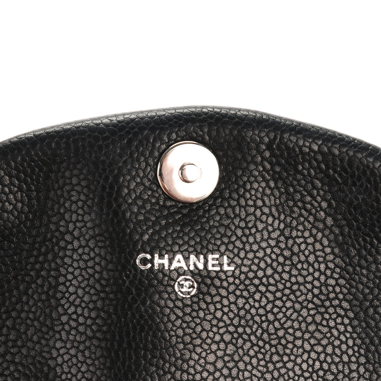 Caviar Half Moon Wallet On Chain WOC Black