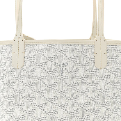 Goyard Goyardine Reversible Mini Anjou White 12 of 19