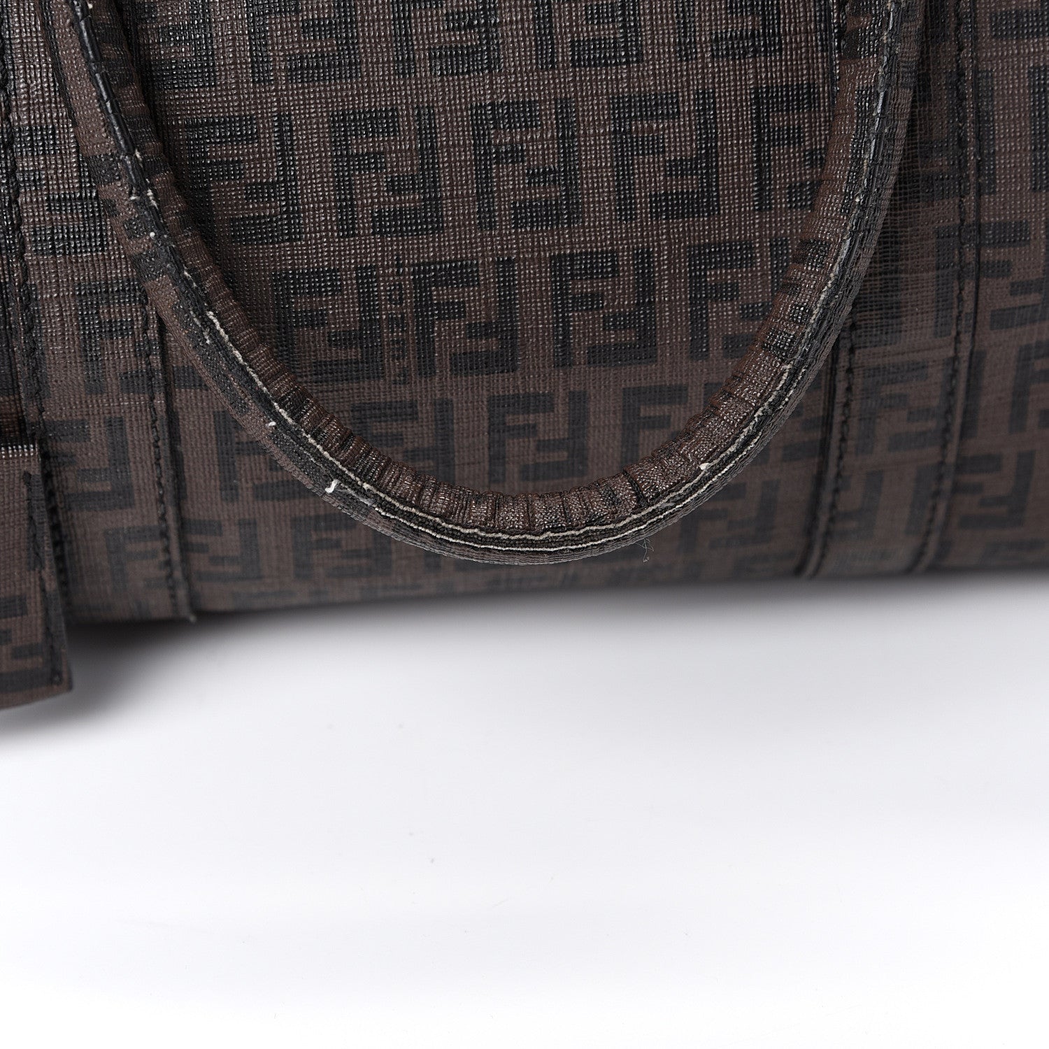Fendi Zucchino Spalmati Forever Boston Moro Black 18 of 19