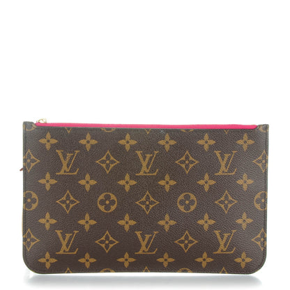 Louis Vuitton Monogram Neverfull MM GM Pochette Pivoine 1 of 7