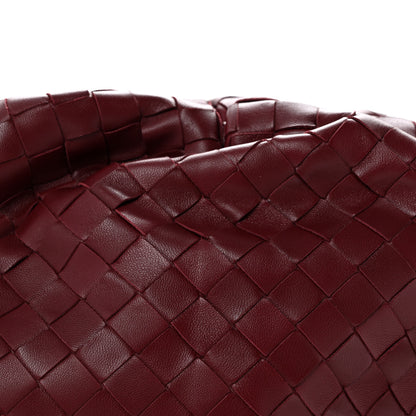 Bottega Veneta Nappa Maxi Intrecciato The Pouch Oversized Clutch Bordeaux 8 of 11