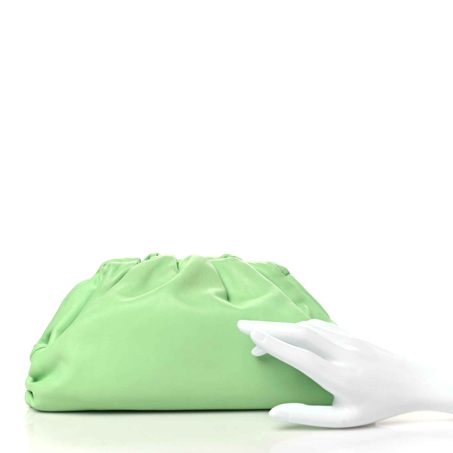 Bottega Veneta Calfskin Teen Pouch Wasabi 2 of 9