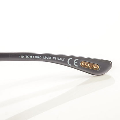 Tom Ford Acetate Whitney Crossover Sunglasses TF9 Dark Grey 4 of 5