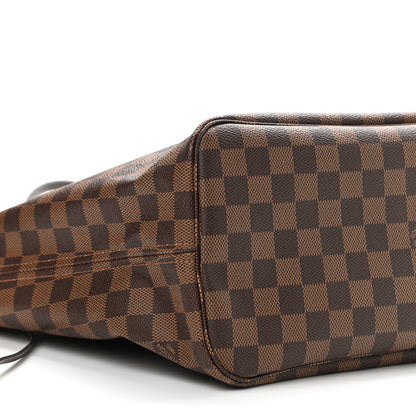 Louis Vuitton Damier Ebene Neo Neverfull MM Rose Ballerine 8 of 10