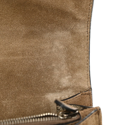 Gucci GG Supreme Monogram Embroidered Medium Dionysus Shoulder Bag Taupe 11 of 13