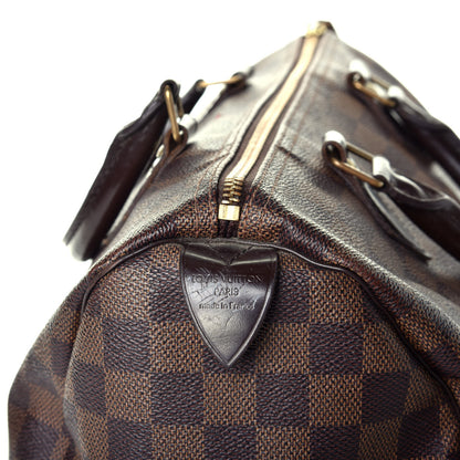 Louis Vuitton Damier Ebene Speedy 30 6 of 12