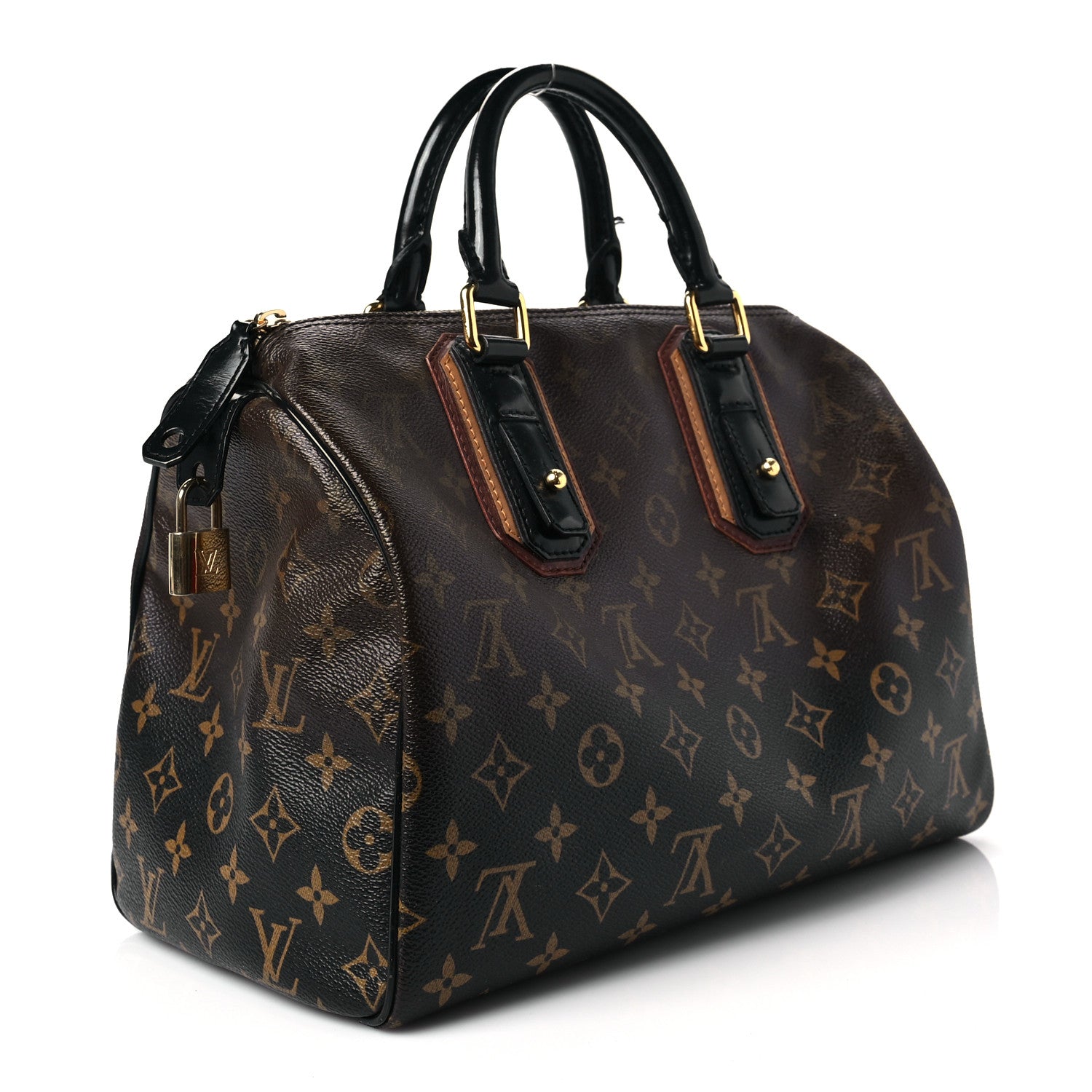 Louis Vuitton Monogram Mirage Speedy 30 Black 3 of 8