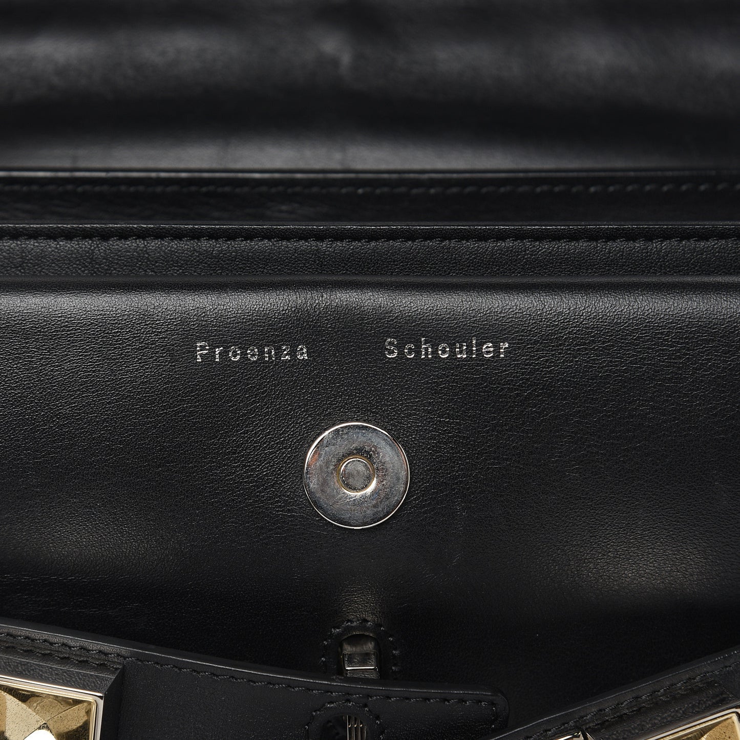 Lambskin Quilted Mini PS11 Classic Shoulder Bag Black