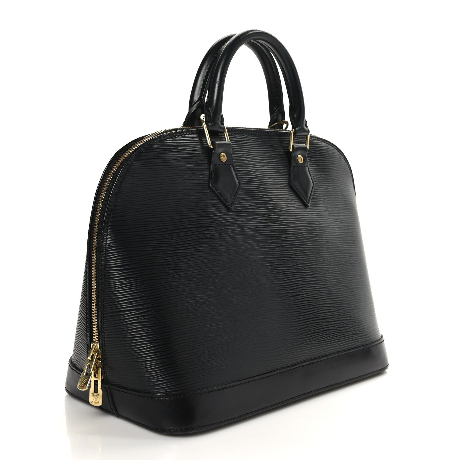 Louis Vuitton Epi Alma PM Black 3 of 11