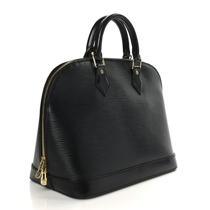 Louis Vuitton Epi Alma PM Black 3 of 11