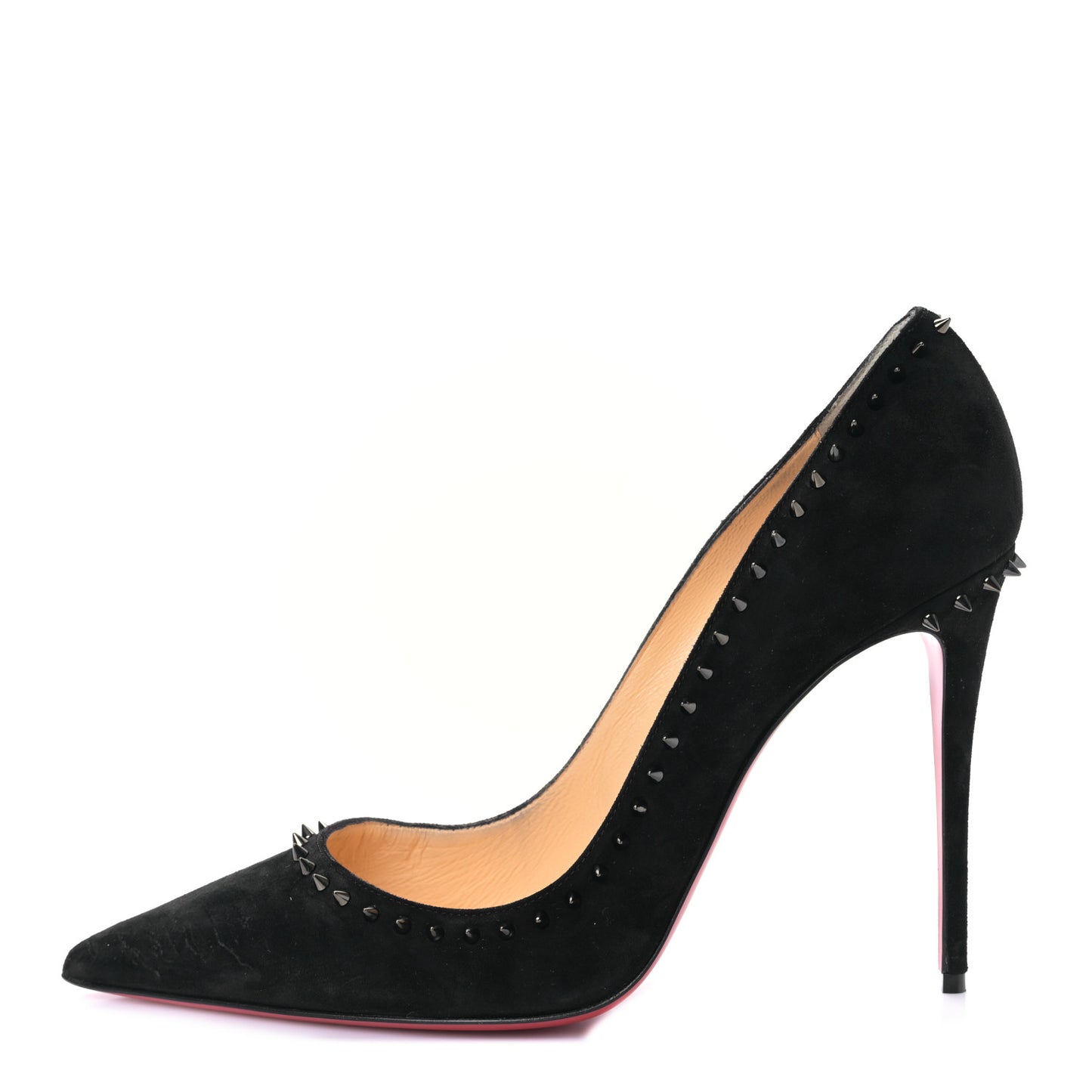 Veau Velours Anjalina 100 Pumps 42 Black Gun