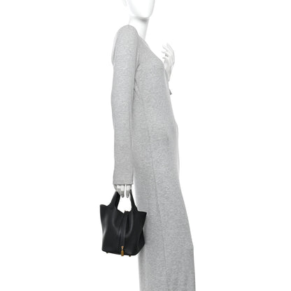 Hermes Taurillon Clemence Picotin Lock 18 PM Black 2 of 11