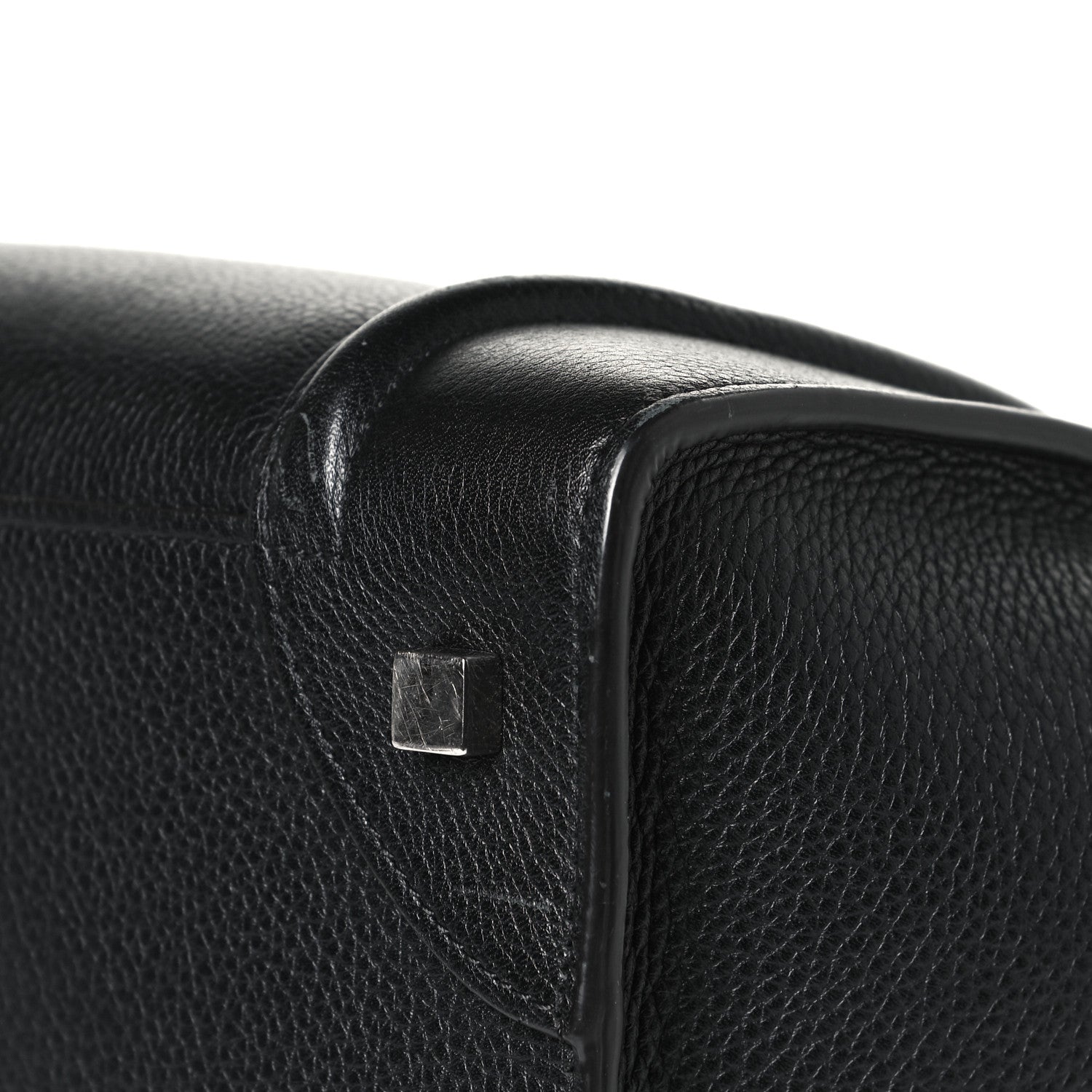 Celine Drummed Calfskin Mini Luggage Black 11 of 21