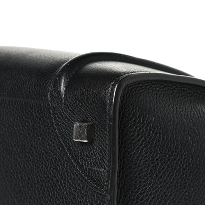 Celine Drummed Calfskin Mini Luggage Black 11 of 21
