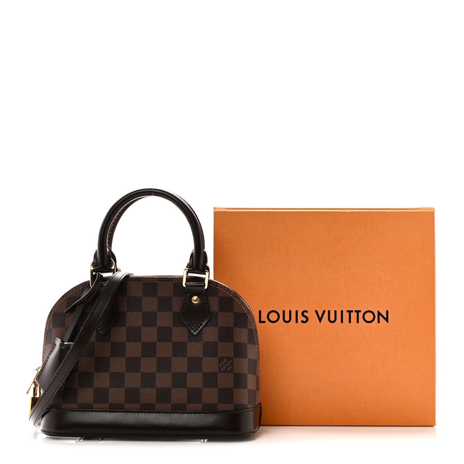 Louis Vuitton Damier Ebene Alma BB 10 of 10