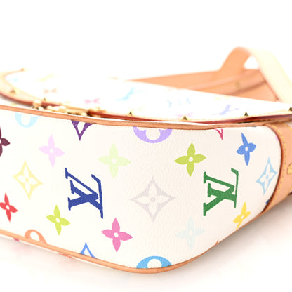 Louis Vuitton Monogram Multicolor Sologne White 9 of 10