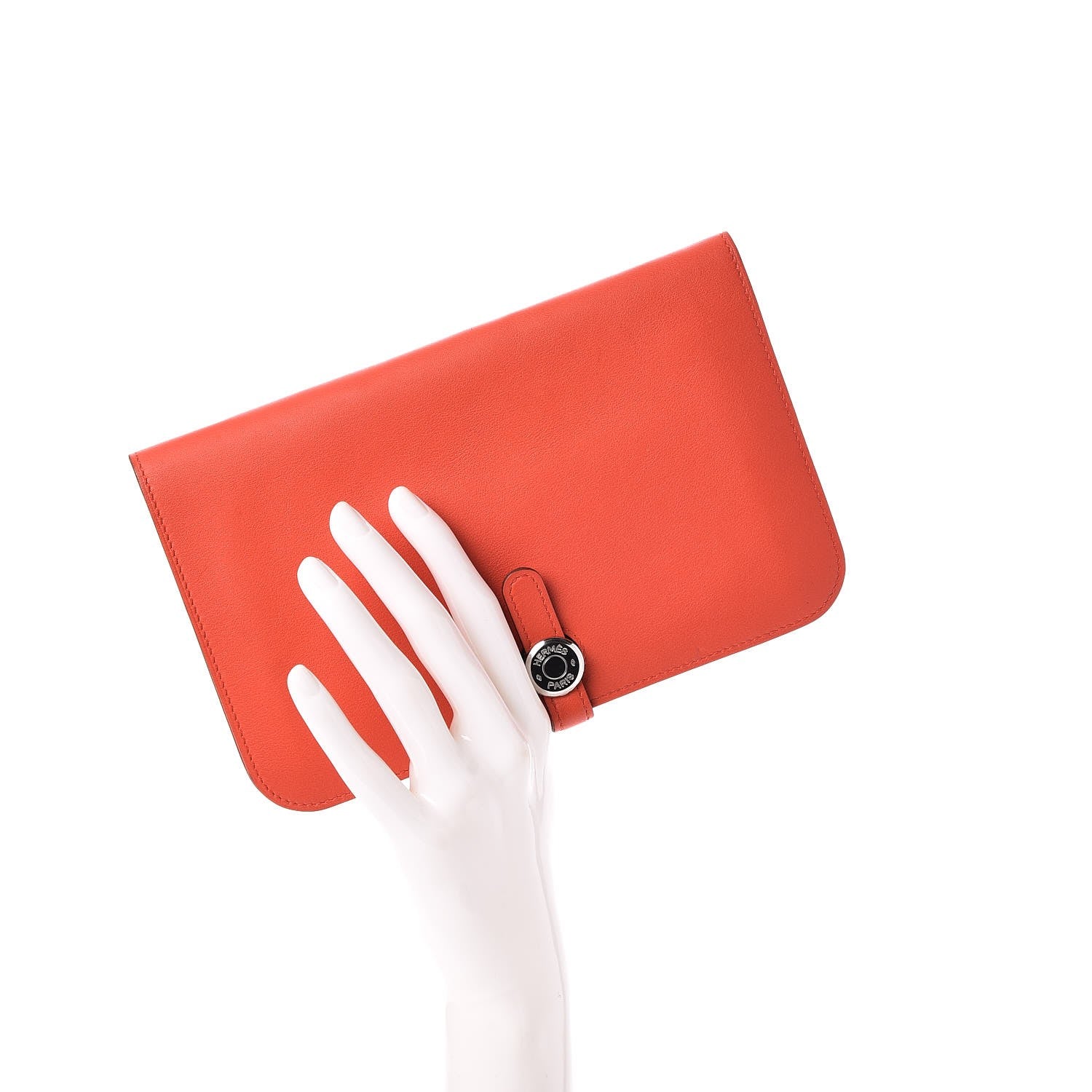 Hermes Swift Dogon Duo Wallet Capucine 2 of 7