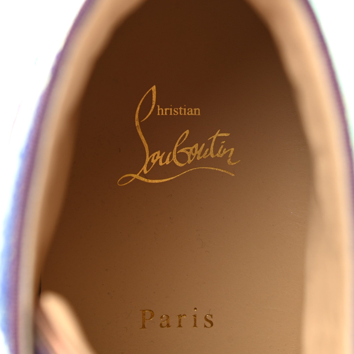 Christian Louboutin Sequin Mens Orlato Flat Sneakers 44 Multicolor 7 of 8