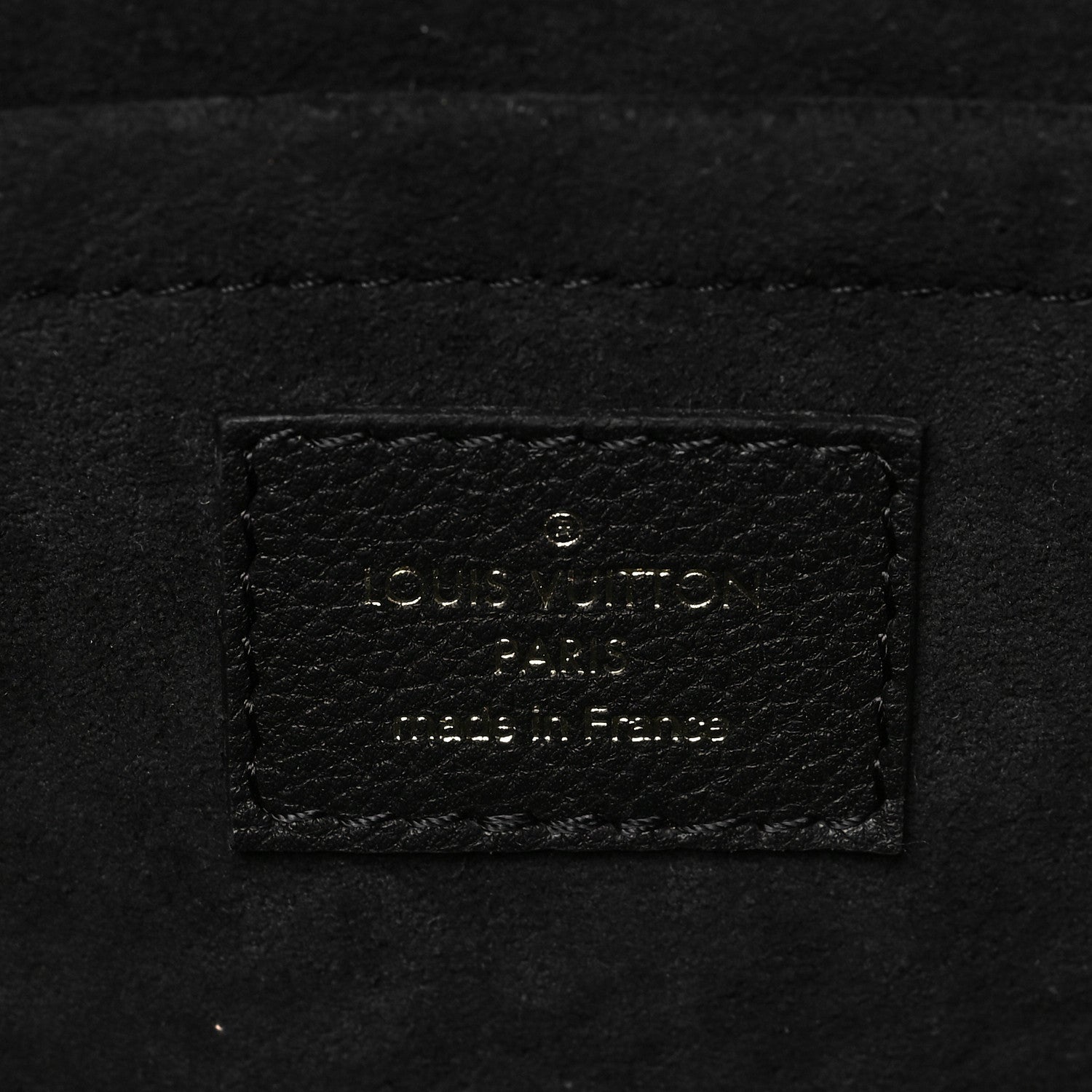 Louis Vuitton Grained Calfskin Lockme Tender Black 6 of 7