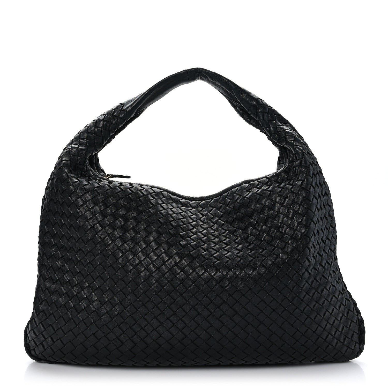 Bottega Veneta Nappa Intrecciato Medium Veneta Hobo Black 1 of 8