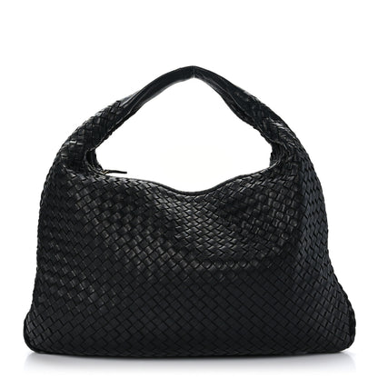 Bottega Veneta Nappa Intrecciato Medium Veneta Hobo Black 1 of 8